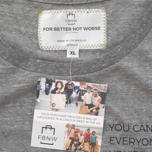 Graphic Grey Muscle Tank top (pizza!) - Picture 3 of 5